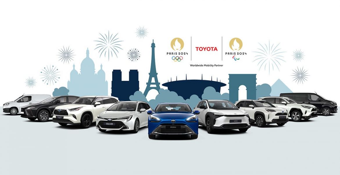 Toyota ofrecerá movilidad sostenible para todos en los Juegos Olímpicos y Paralímpicos de París en 2024