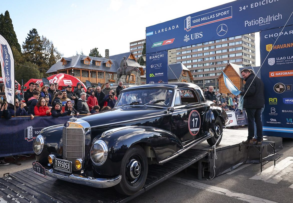Largada simbólica de las 1000 Millas Sport en Bariloche