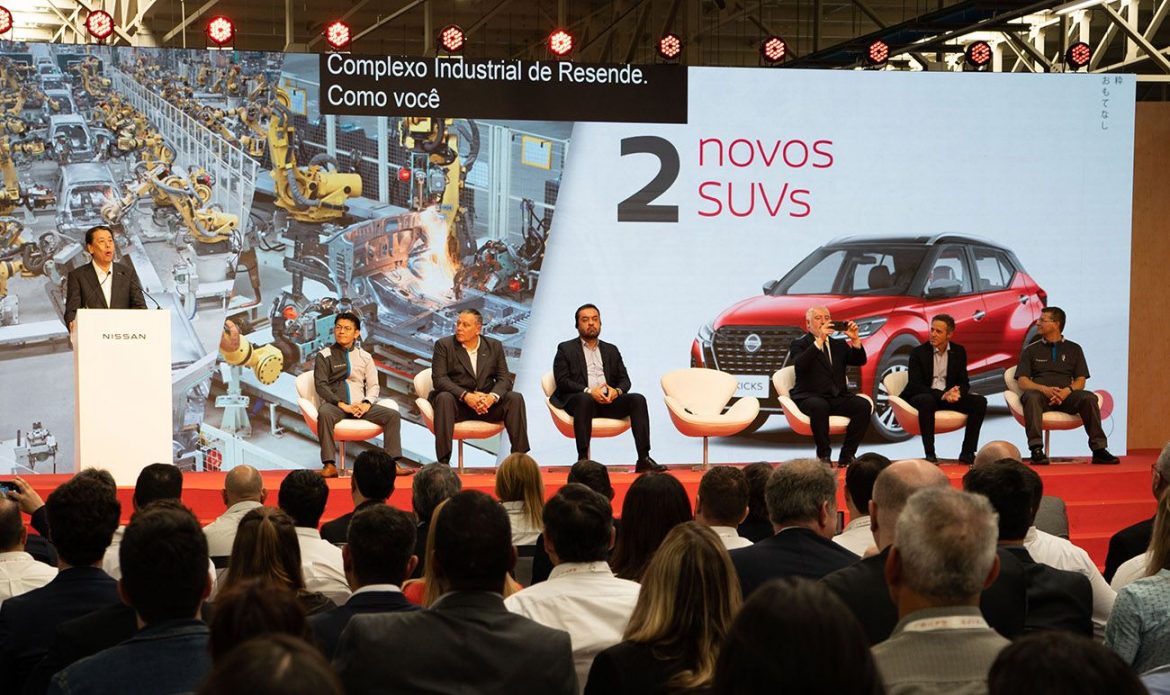 Nissan anunció que aumentará su inversión en Brasil hasta los US$ 540 millones para fabricar dos nuevos SUVs y un motor turbo
