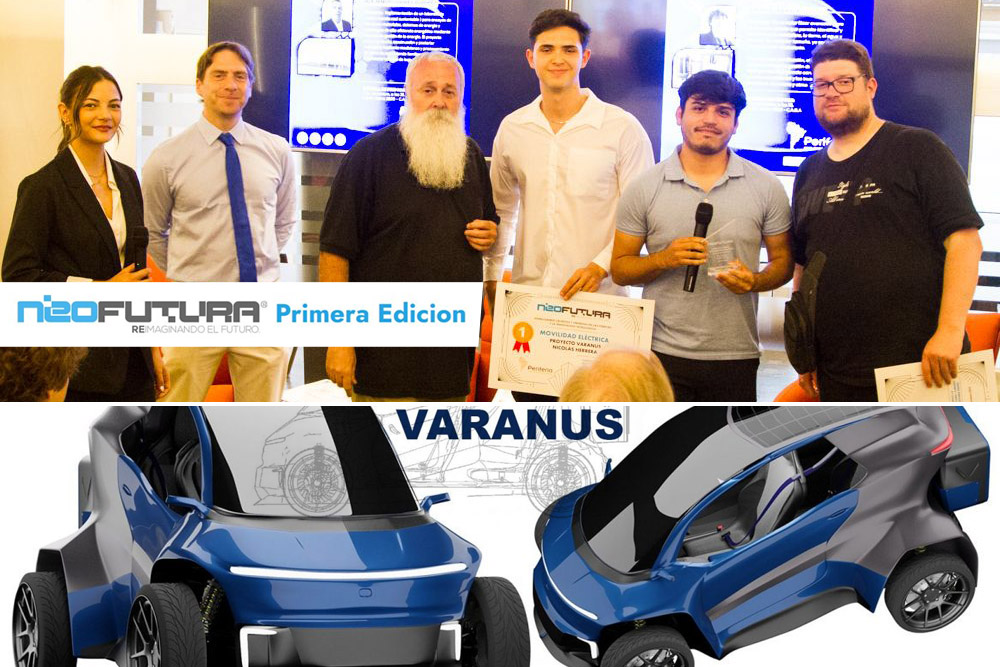 Varanus: el proyecto de los diseñadores Nicolás Herrera y Tazio Terbizan, fue el ganador del concurso federal NeoFutura en la categoría Movilidad Eléctrica