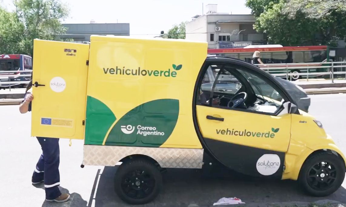 Correo Argentino adquirió furgones SERO Electric para hacer repartos en las ciudades de todo el país