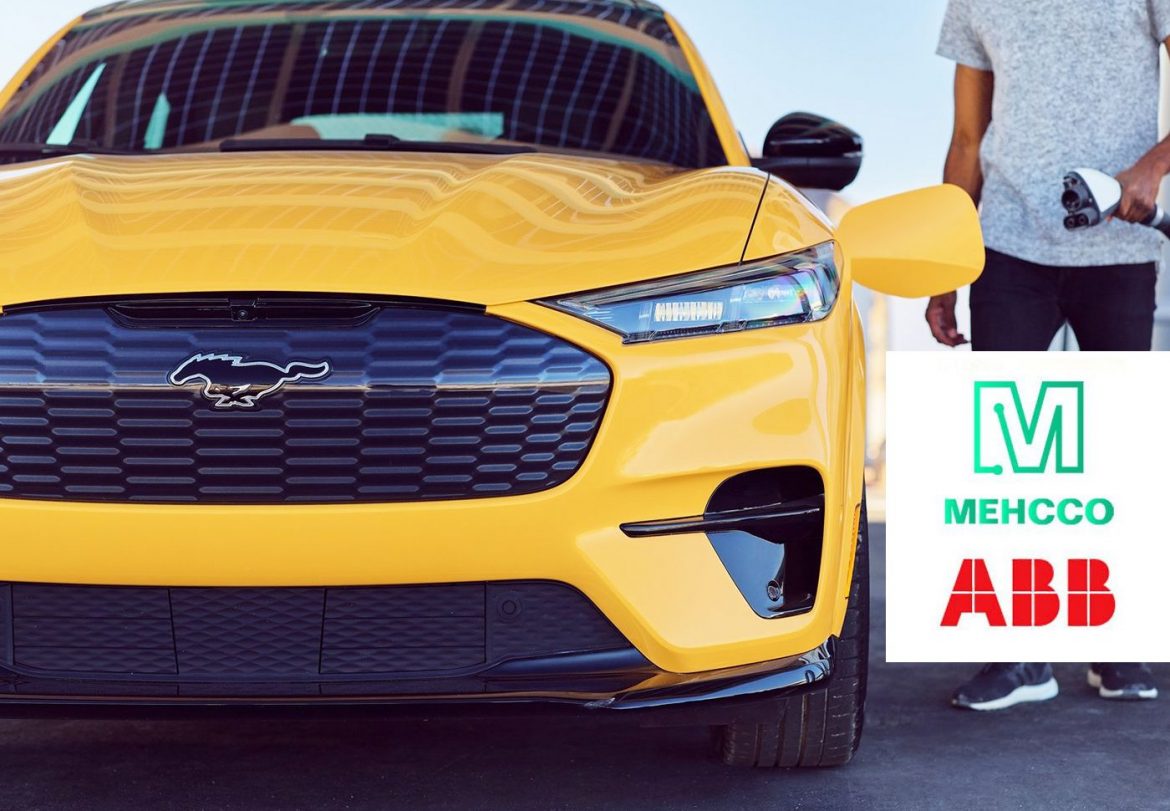 Los clientes del Ford Mustang Mach-E podrán optar por el cargador eléctrico y el servicio de ABB