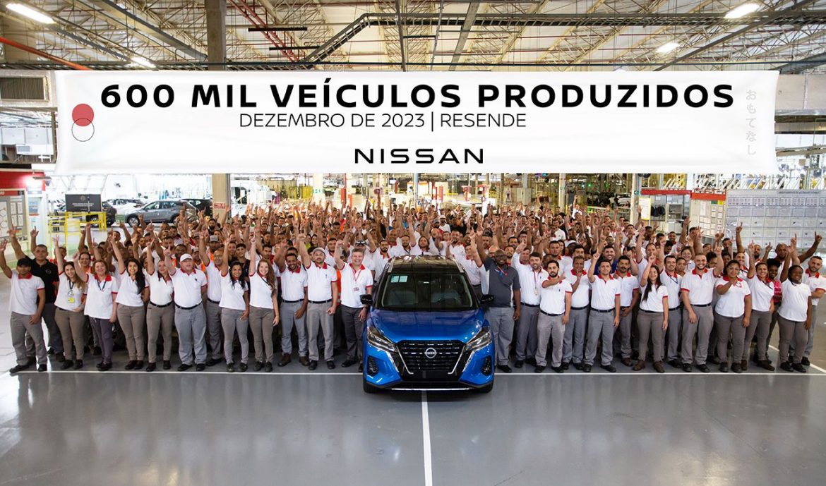 Nissan celebró la fabricación de la unidad 600 mil en Resende