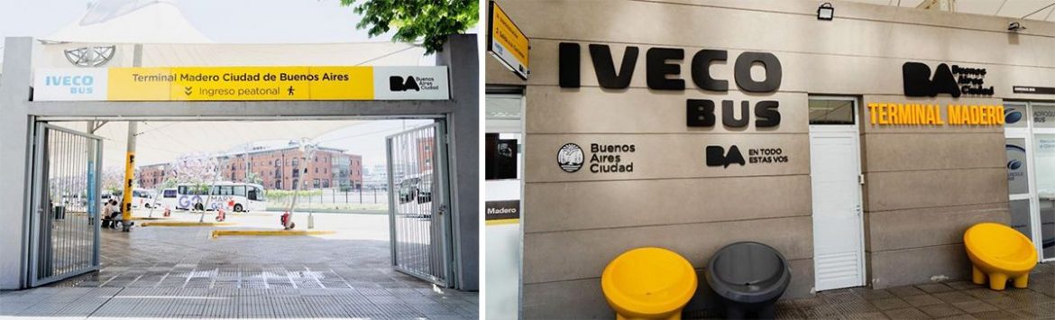 Iveco BUS es el nuevo patrocinador oficial de la Terminal de Combis de Puerto Madero