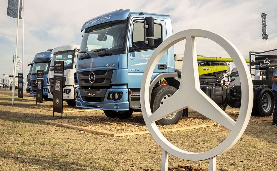 Mercedes-Benz Camiones y Buses participará en la edición 2024 de Expoagro