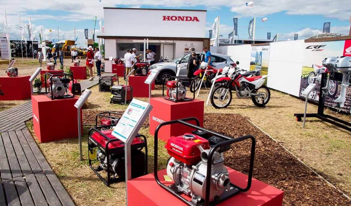 Honda Motor de Argentina estará presente en Expoagro con todos sus productos