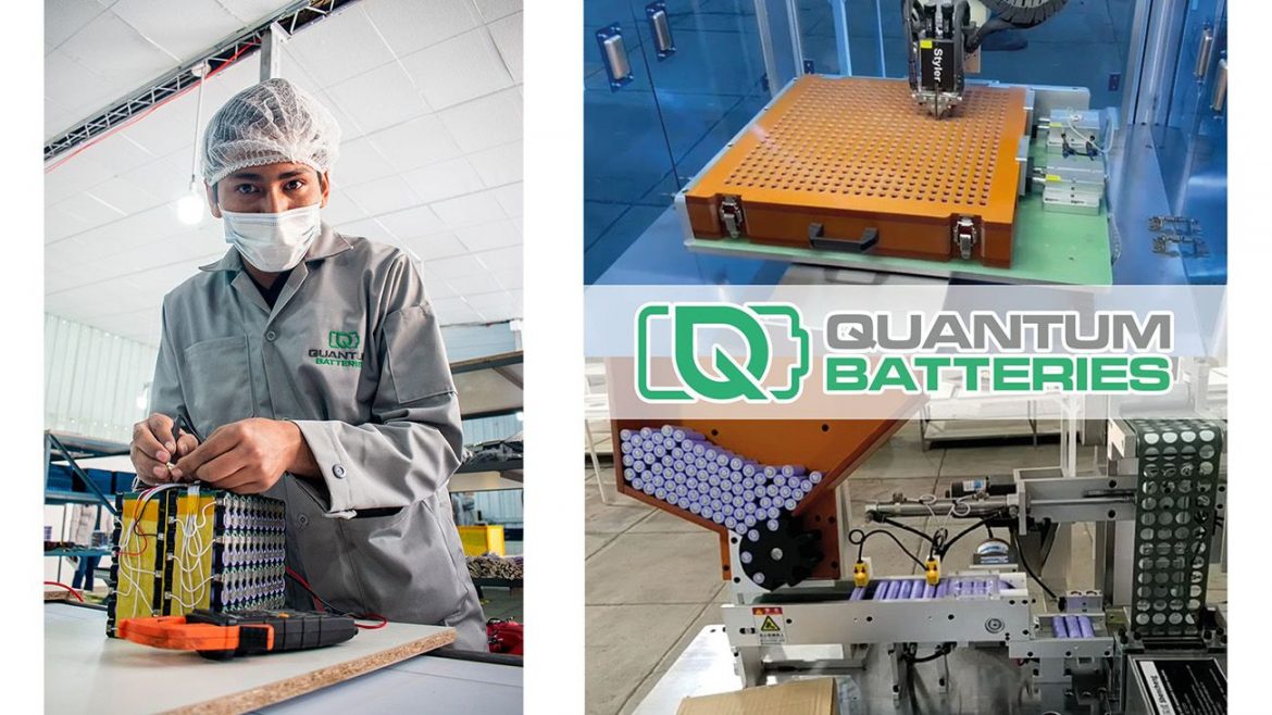 Quantum cuenta con la única ensambladora de baterías de litio de la región: ya los exportan a Perú y Paraguay, y esperan también llegar a la Argentina