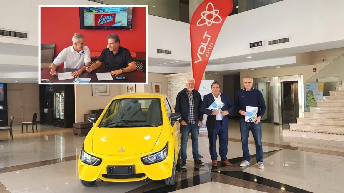 VOLT Motors y la Fundación CEDHA firmaron acuerdo para trabajar en la mejora en la funcionalidad de sus taxis eléctricos