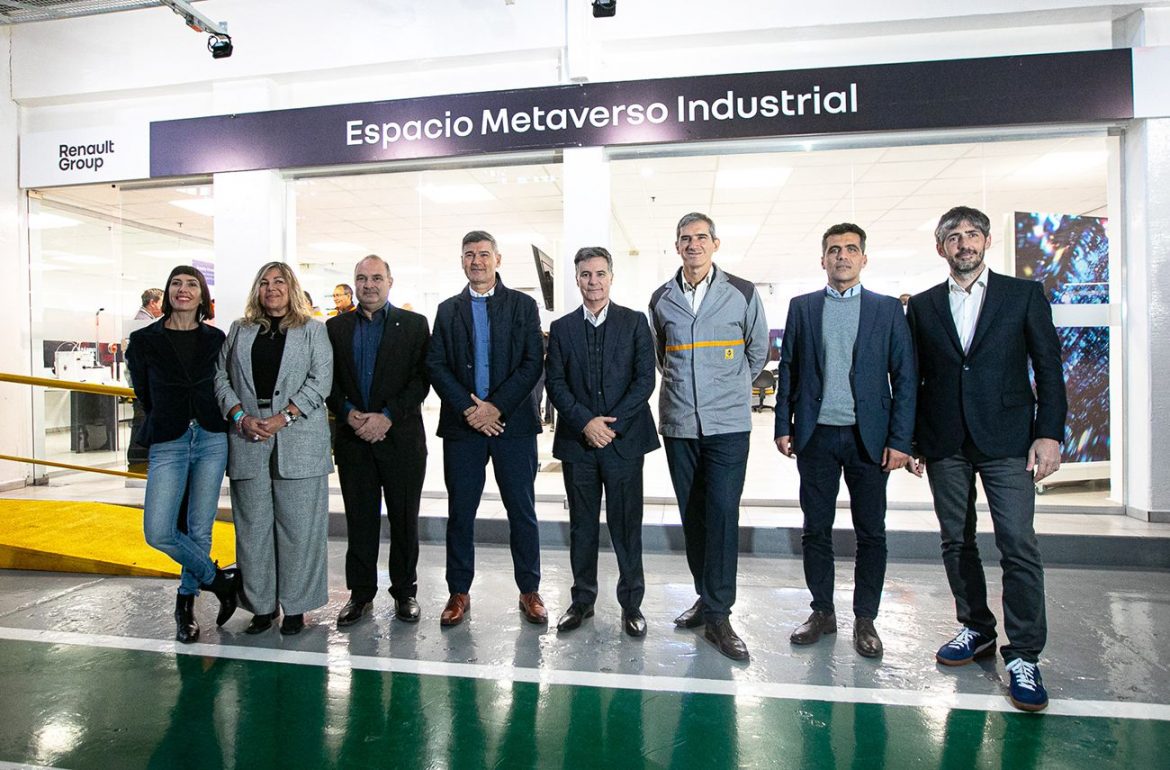 Renault presentó la incorporación completa del Metaverso Industrial en sus procesos productivos en Santa Isabel