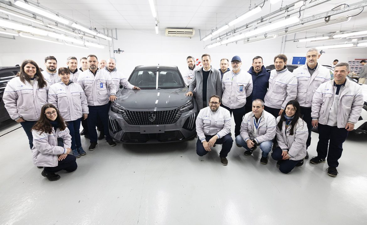 Stellantis inició la producción del nuevo Peugeot 2008 en El Palomar