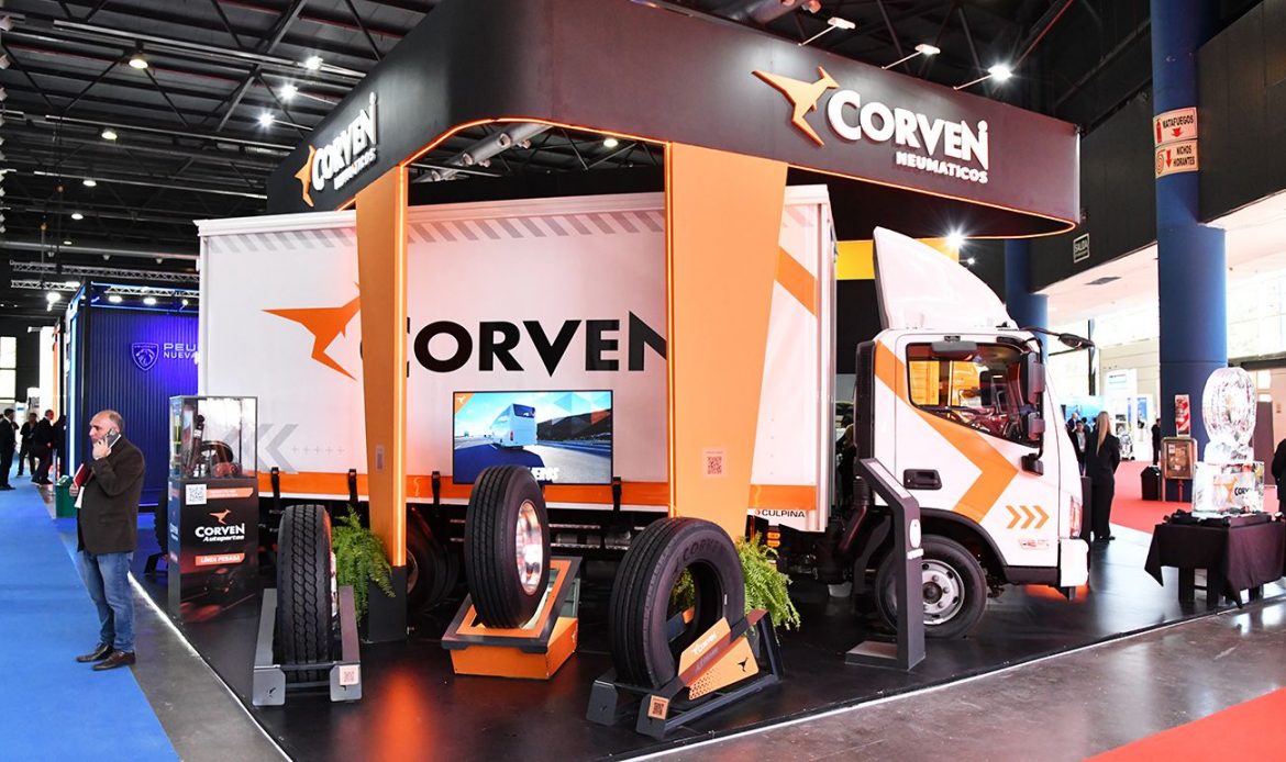 El Grupo Corven en Expotransporte 2024: Allí exhibe sus neumáticos Dunlop, los camiones Foton y los utilitarios EV de DFSK