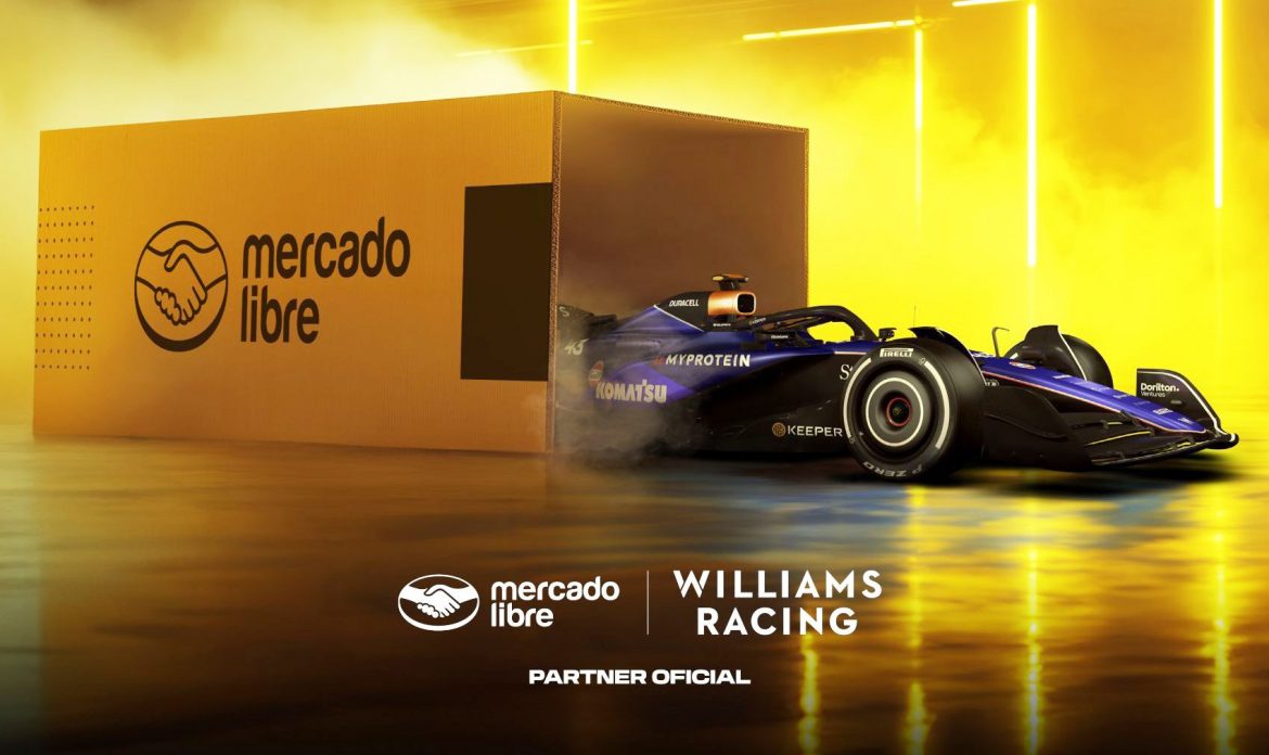 Mercado Libre es el nuevo partner oficial de Williams Racing y Franco Colapinto en la F1