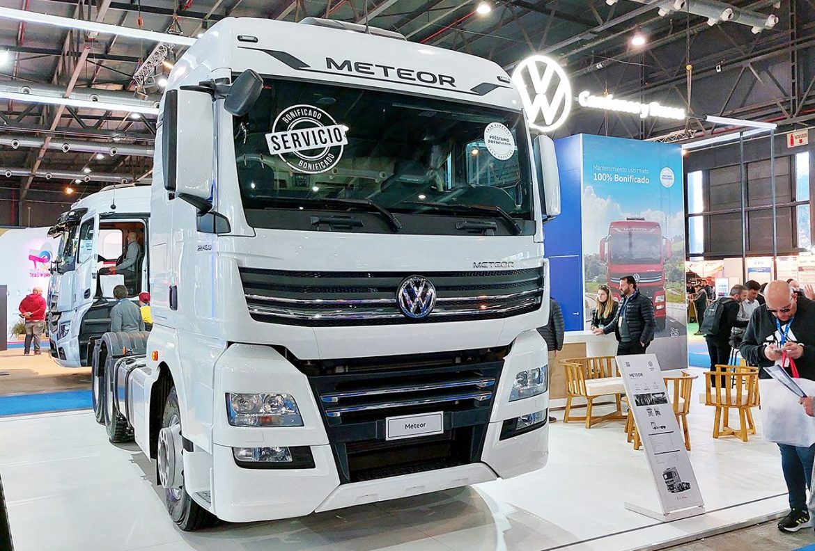 Volkswagen Camiones y Buses presente con el Meteor 28.460 6×2 en Expotransporte 2024