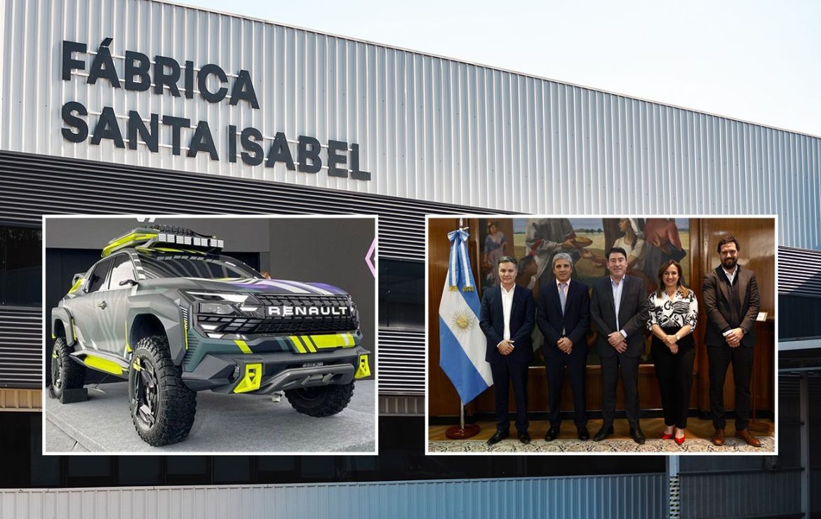 Renault anunció que invertirá US$ 350 millones para fabricar una nueva pick-up compacta (Niagara) en Santa Isabel