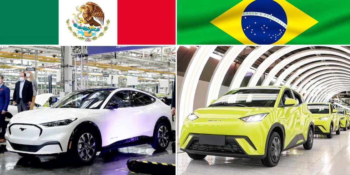 México y Brasil lideran la fabricación de Vehículos Eléctricos en América Latina