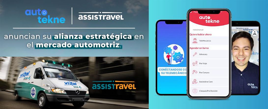 Autotekne y Assistravel anunciaron una alianza para mejorar la asistencia a conductores en ruta