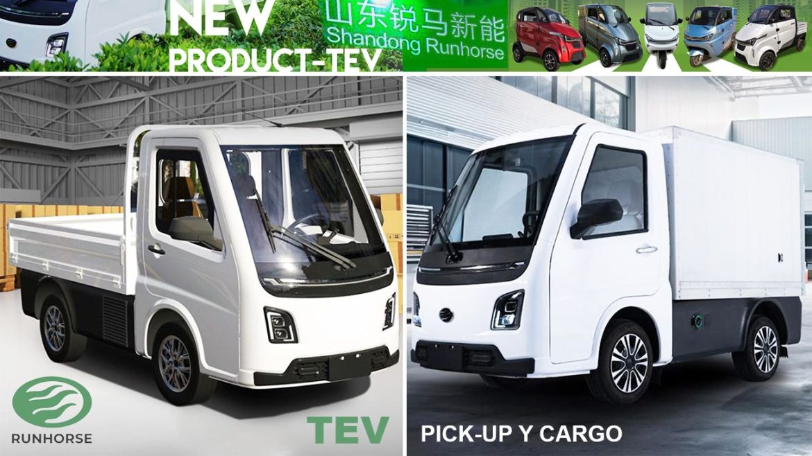 Runhorse TEV: una empresa china, que ya ofrece sus productos EV en más de 30 países, presentó un nuevo vehículo eléctrico para el reparto de última milla