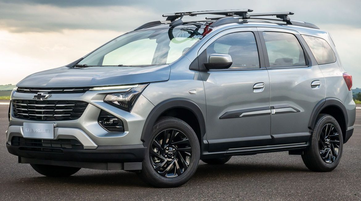 Spin: Chevrolet lanzó su renovado crossover en Argentina