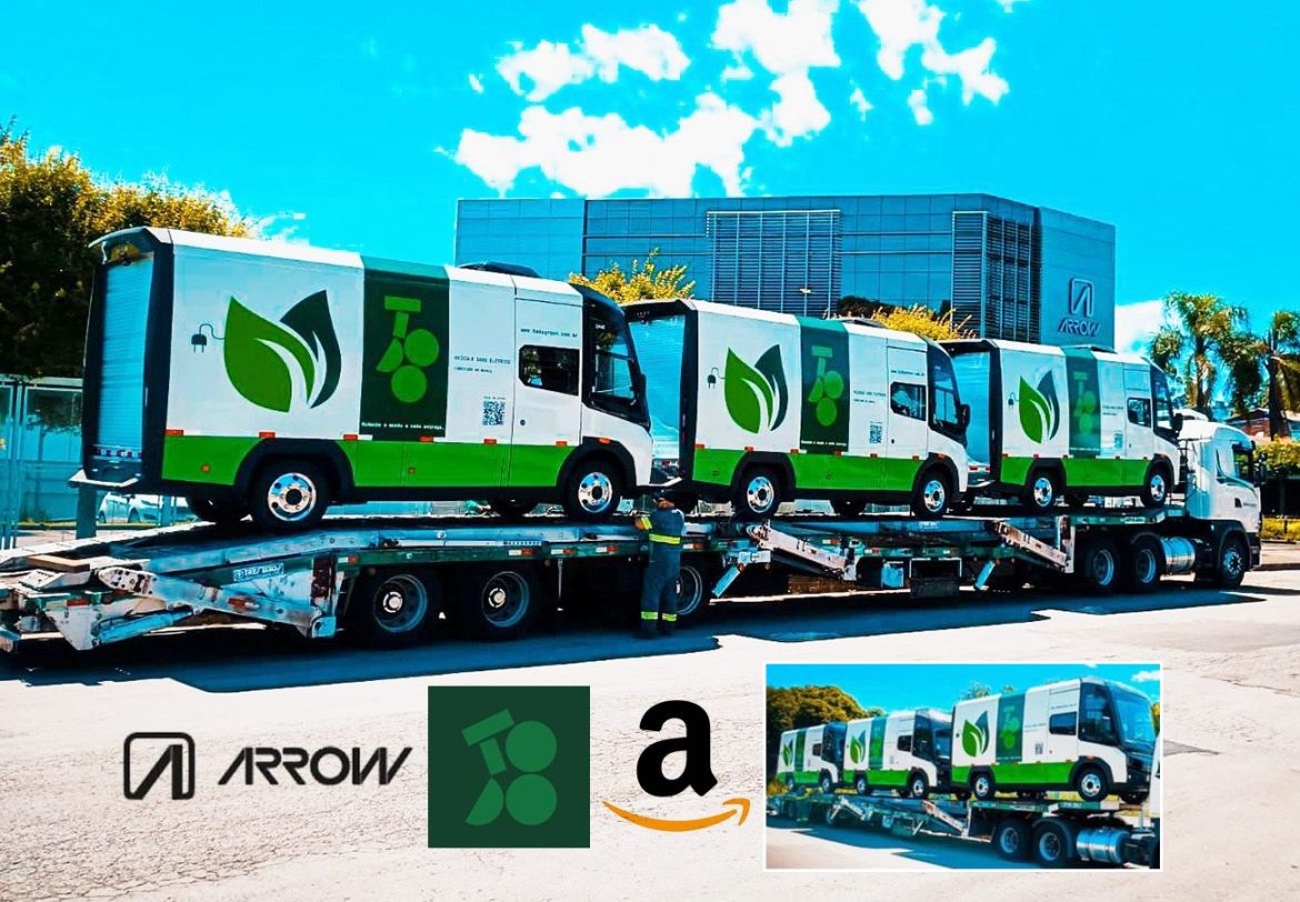 Arrow hizo entrega de tres unidades más del ONE a la empresa de logística To Do Green, socia de Amazon en Brasil