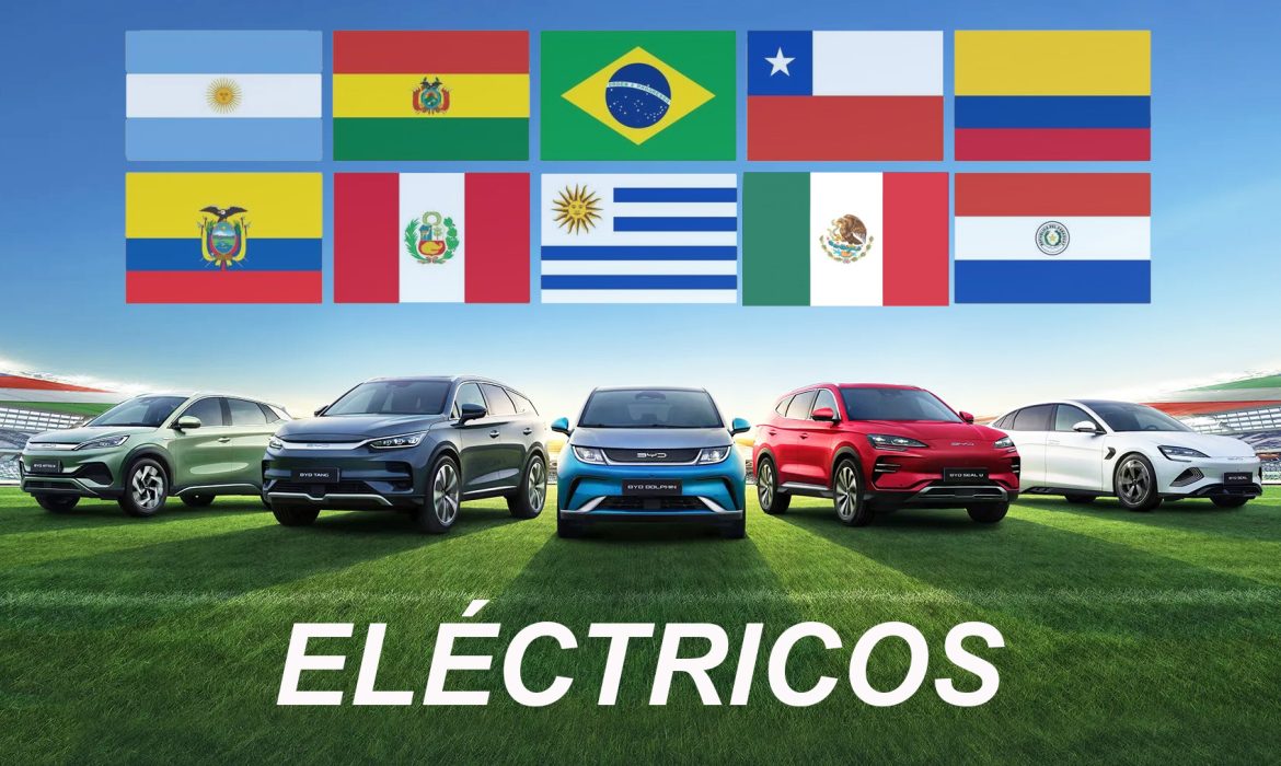 Los vehículos eléctricos están en auge en América Latina, principalmente en Brasil y México