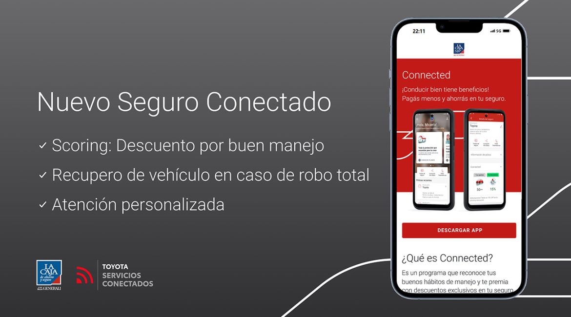 La Caja lanza Seguro Conectado de la mano de Toyota
