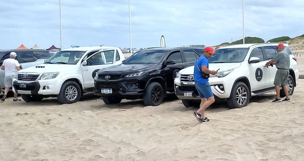 Comenzó la Toyota Amazing Experience en Pinamar: clínicas de conducción off-road y entretenimiento para toda la familia