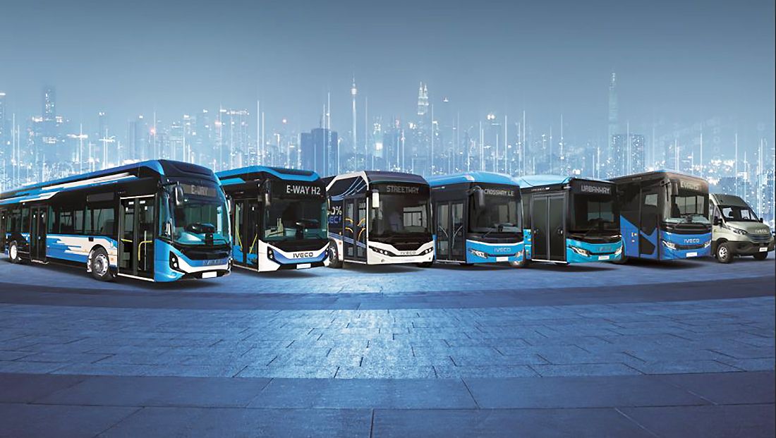 Iveco BUS se posicionó por primera vez, como el segundo fabricante de buses urbanos eléctricos en Europa