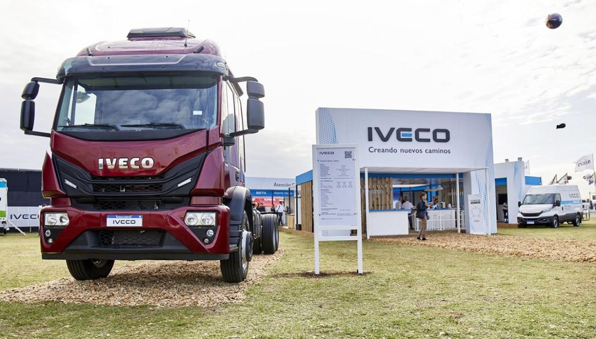 Iveco presentó novedades en su línea Tector en Expoagro